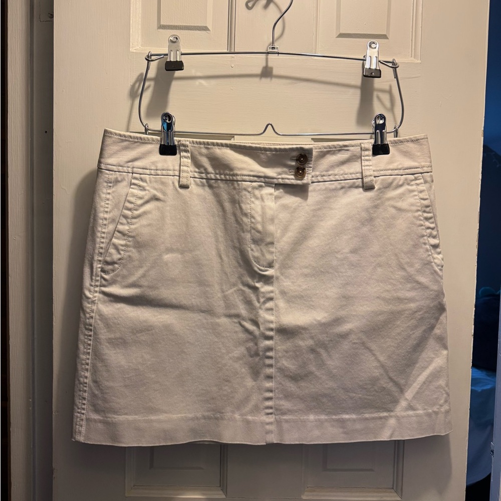 J. Crew Tan Mini Skirt Casual Resort Wear